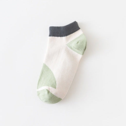 Abstract Unisex Ankle Socks (pack of 5 ) from lazzy socks.