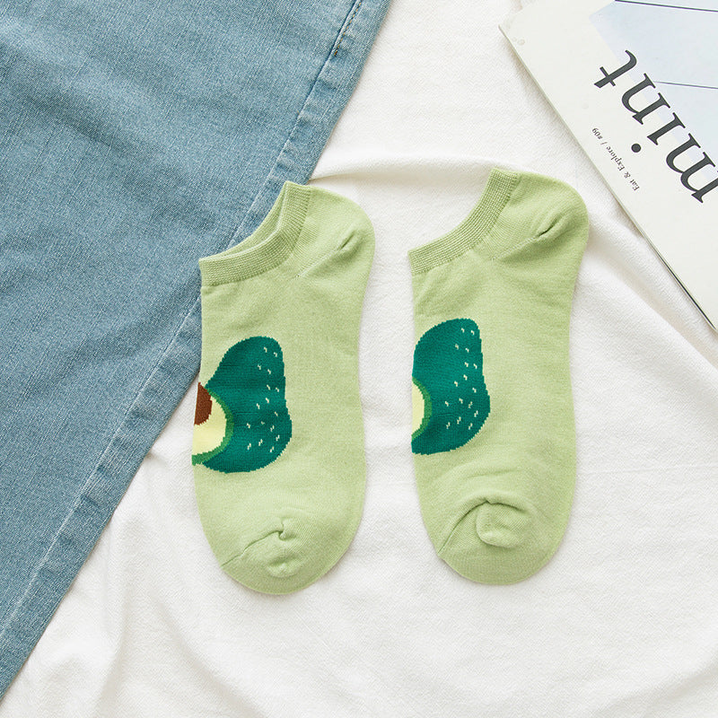 Avocado Unisex Ankle Socks from lazzy socks