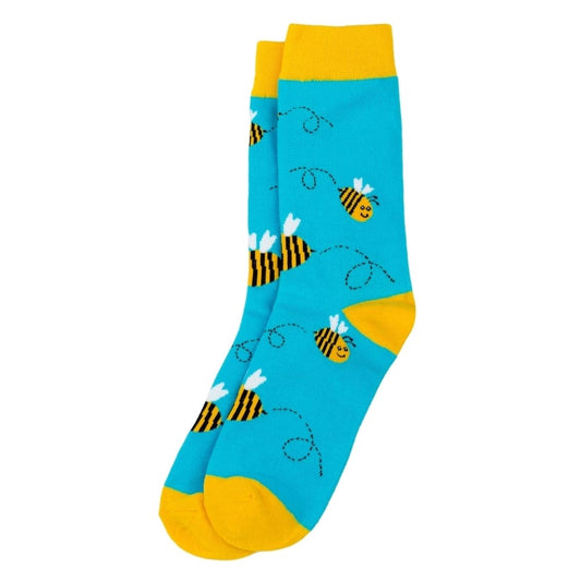 Bee Unisex Crew Socks from Lazzy socks India 