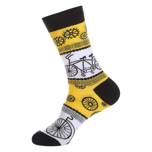 Bicycle Unisex Crew Socks From Lazzy socks India