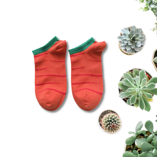 Carrot Unisex Ankle Socks from lazzy socks