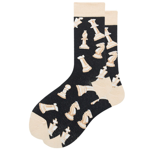 Chess Unisex Crew Socks From Lazzy socks India