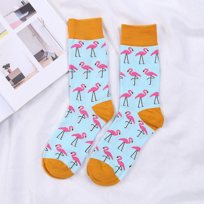 Flamingo Unisex Crew Socks From Lazzy socks India