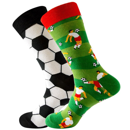 Football Unisex Crew Socks (pack of 2) from lazzy socks