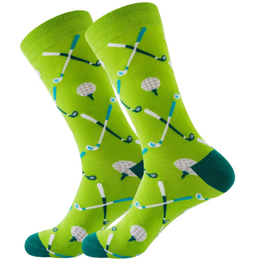 Golf Unisex Crew Socks (Pack of 2) from lazzy socks