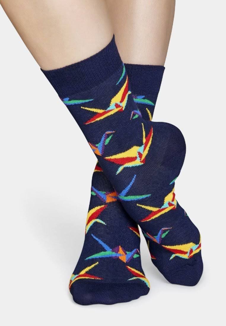 Origami Unisex Crew Socks from lazzy socks. 